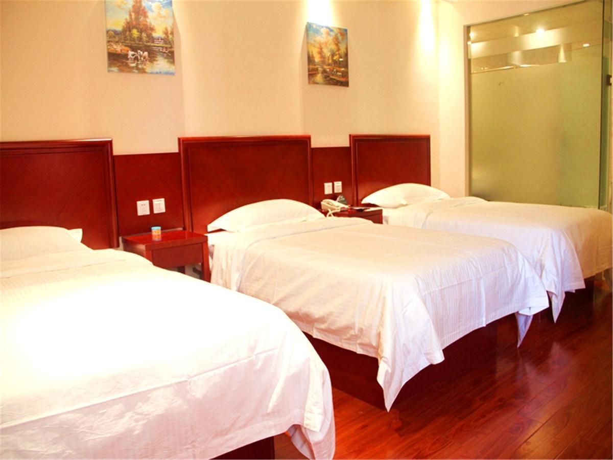 Greentree Inn Anhui Wuhu Zhongshan Road Pedestrian Street Express Hotel Exteriör bild
