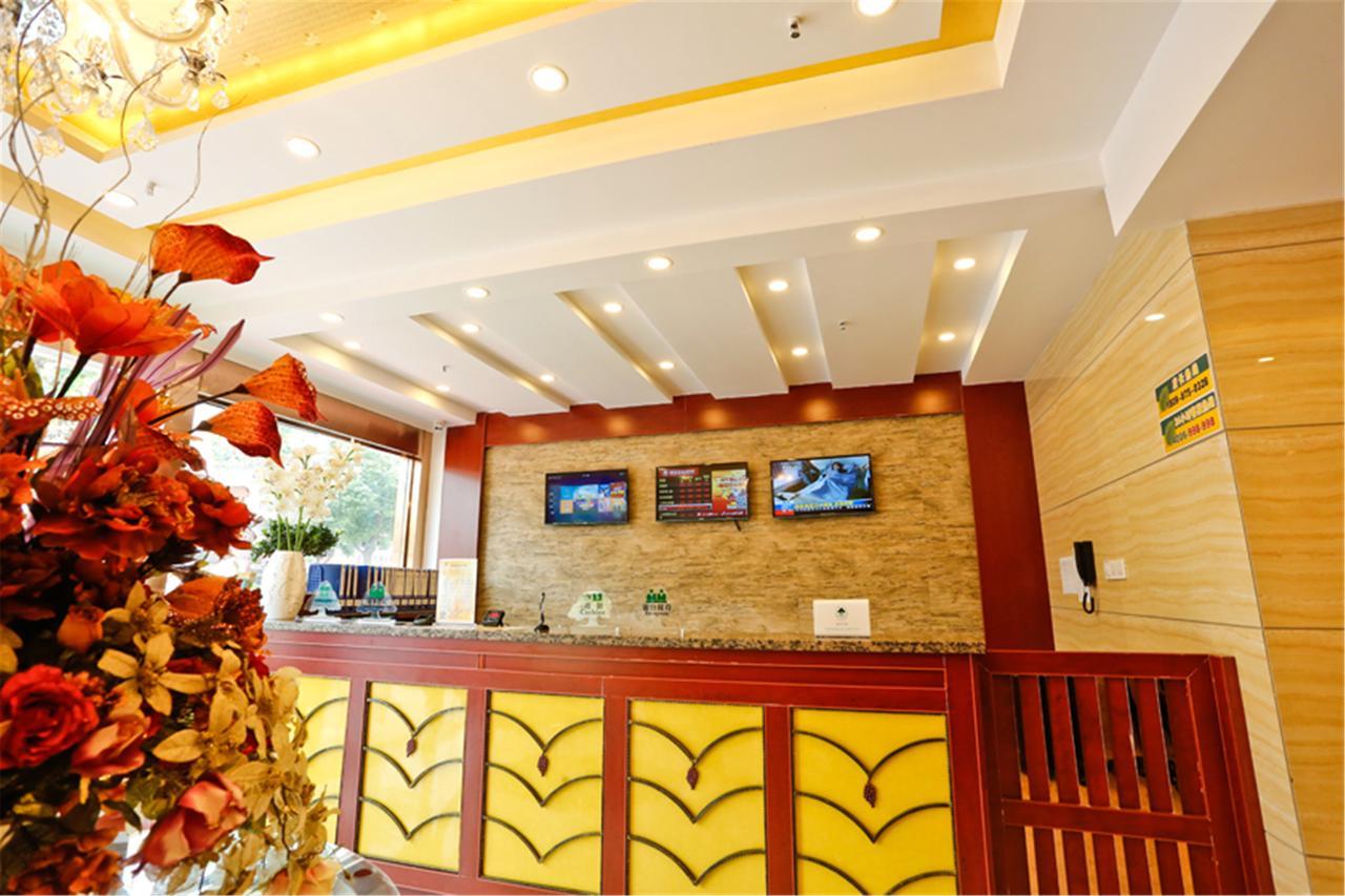 Greentree Inn Anhui Wuhu Zhongshan Road Pedestrian Street Express Hotel Exteriör bild