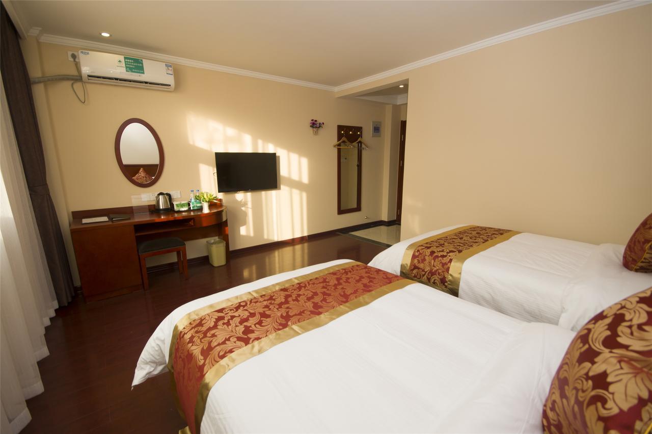 Greentree Inn Anhui Wuhu Zhongshan Road Pedestrian Street Express Hotel Exteriör bild