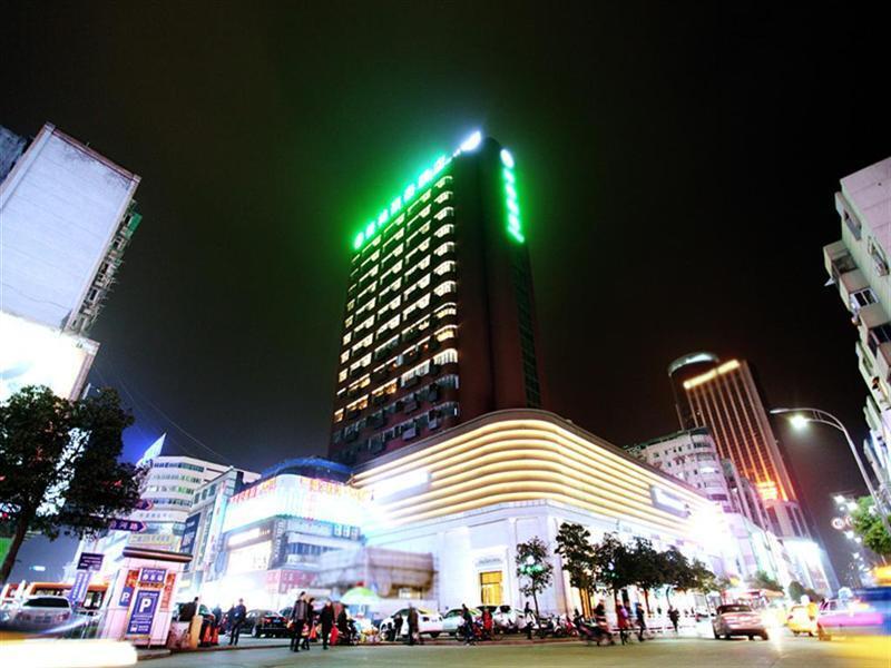 Greentree Inn Anhui Wuhu Zhongshan Road Pedestrian Street Express Hotel Exteriör bild